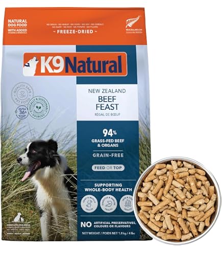 K9 Natural Freeze Dried Hoki And Beef Feast 500g: Buy Online at